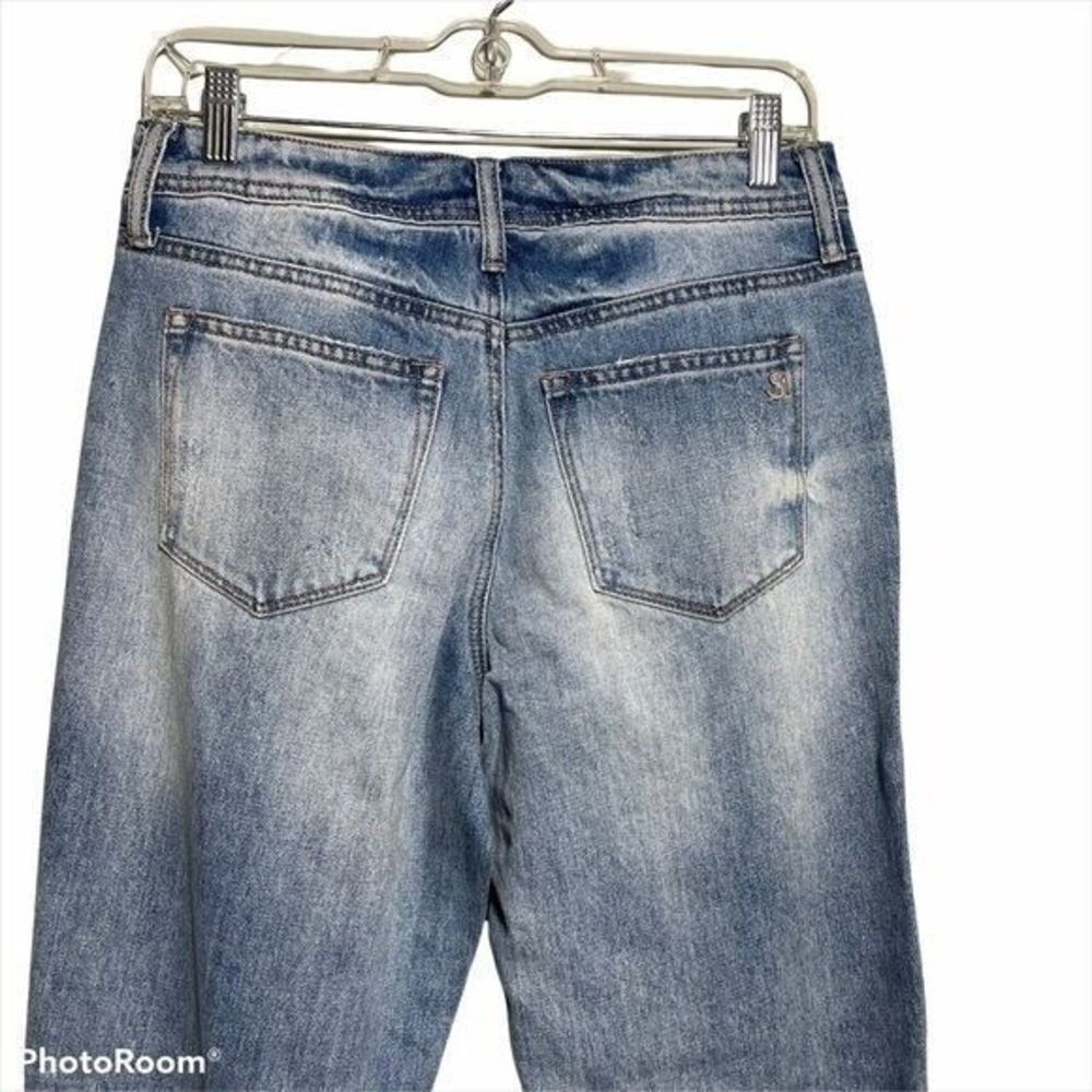 Special A high rise mom jean straight leg 5 NWOT Y2K ankle cropped jeans - Picture 6 of 12